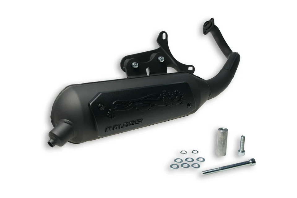 3216582 Silencieux MALOSSI Sauvage Lion Homologué Aprilia Sr Motard 50 2T - Photo 1/1
