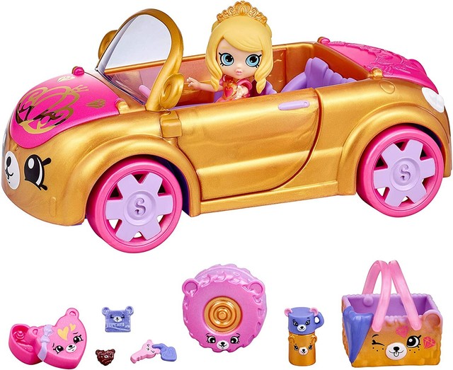 Shopkins Happy Places Royal Trends Convertible & Dolls Armanda BEEHAVE