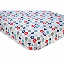 Mickey Mouse: Best Buddies Fitted Crib Sheet by Disney Baby