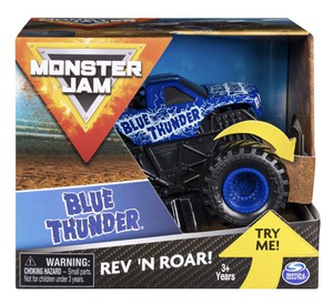 monster jam blue thunder toy