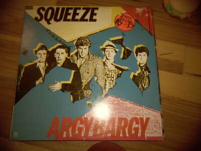 VINTAGE VINYL SQUEEZE ARGYBARGY GOOD VINYL RARE