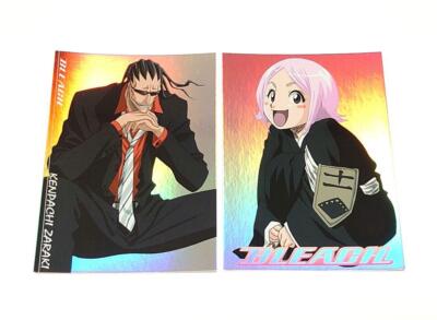 Kenpachi and Yachiru Carddas Masters Set Tite Kubo Anime Comic
