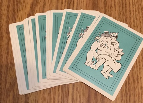 Cheer-Up Playing Cards 52 Different Cartoons Stancraft Products Vintage Funny - Picture 6 of 8