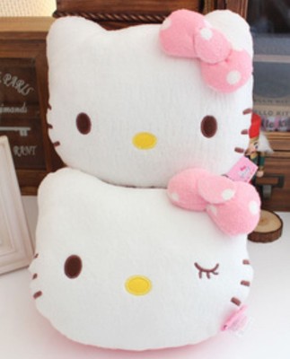 hello kitty headrest pillow