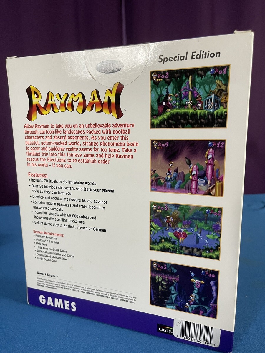 Rayman (PC, 1995) for sale online | eBay