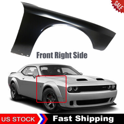 Front Passanger Right Side Fender Fit For 2008-2022 Dodge Challenger CH1240285