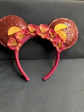 Disney Parks Epcot Ear Headband Violet Lemonade Flower Garden Festival 2019