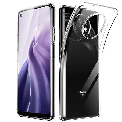 Handy Case für Xiaomi Redmi Note 9T Hülle Transparent Tasche Handyhülle Cover