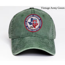 Embroidered Hat U.S Army 82nd Airborne Infantry Division, Veteran Cap, Gift Idea