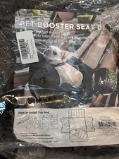 Pet Booster Car Seat Travel Bed Dog Seat,Pet Booster Seat Bed, for Most Car