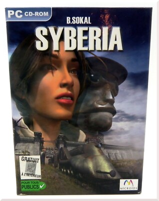 Complete B. Sokal Syberia Point And Click By Microids PC CD-ROM 2002