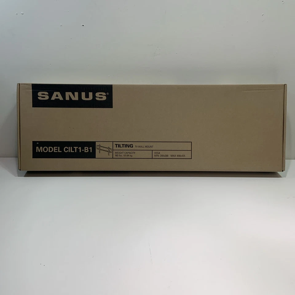 SANUS BLACK SERIES Pro CILT1-B1 Soporte de montaje de TV inclinable para televisores de 37′′-95′′ pulgadas Foto 2 de 4