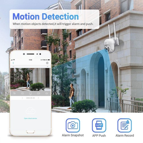WIFI Wireless NVR + 4pcs HD 3MP Dome Camera 8CH Wireless 2-ways Security Camera - Picture 3 of 12