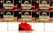 Longreen Coffee King 2-In-1 Ganoderma, Mushroom, Reishi  30 Sachets (Pack of 6)