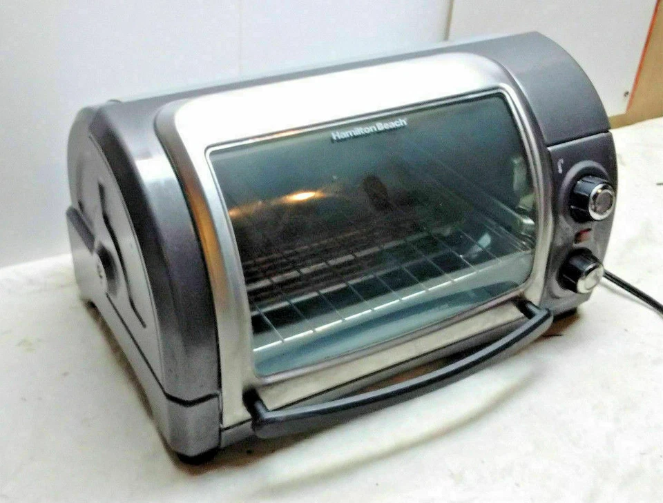 Hamilton Beach Tostadora de Fácil Alcance Horno Encimera Eléctrica Máquina de Espacio RollTop Foto 2 de 4
