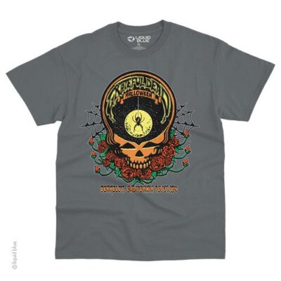 GRATEFUL DEAD-STEAL YOUR WEB-T SHIRT-S,M,L,XL,XXL-3X Halloween Berkeley CA 10/31