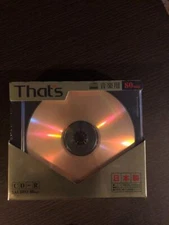 That’s CD-R Music 16x Speed 80 Minutes Gold Label 10mm P Case 5 jp