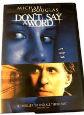 Don't Say A Word DVD Michael Douglas Ships Same Day With Tracking