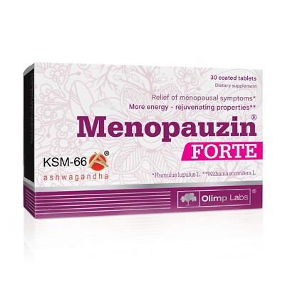 Olimp Menopauzin Forte 30 Tabletten natürliche Unterstützung für Frauen in den Wechseljahren
