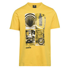 Diadora Utility T-SHIRT GRAPHIC ORGANIC GIALLO 176914 70027