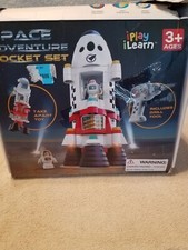 iPlay, iLearn Space Adventure Rocket Set Kids Learning Toy FOR PARTS ONLY