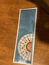 VIINTAGE NEW American Greetings FAN LETTERS Display CELEBRATE Card Envelope