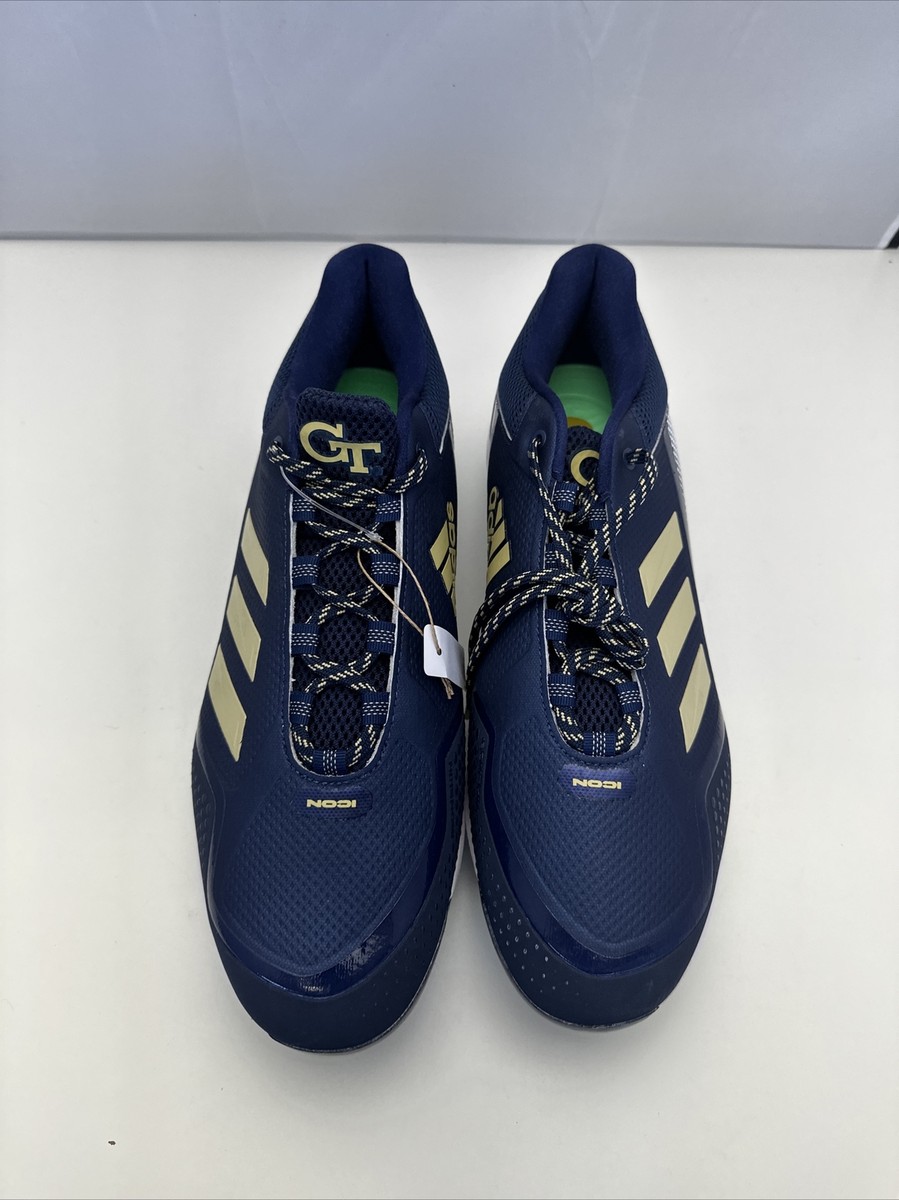 Adidas Icon Georgia Tech GT Team Issue PE Baseball Cleats  display picture 2