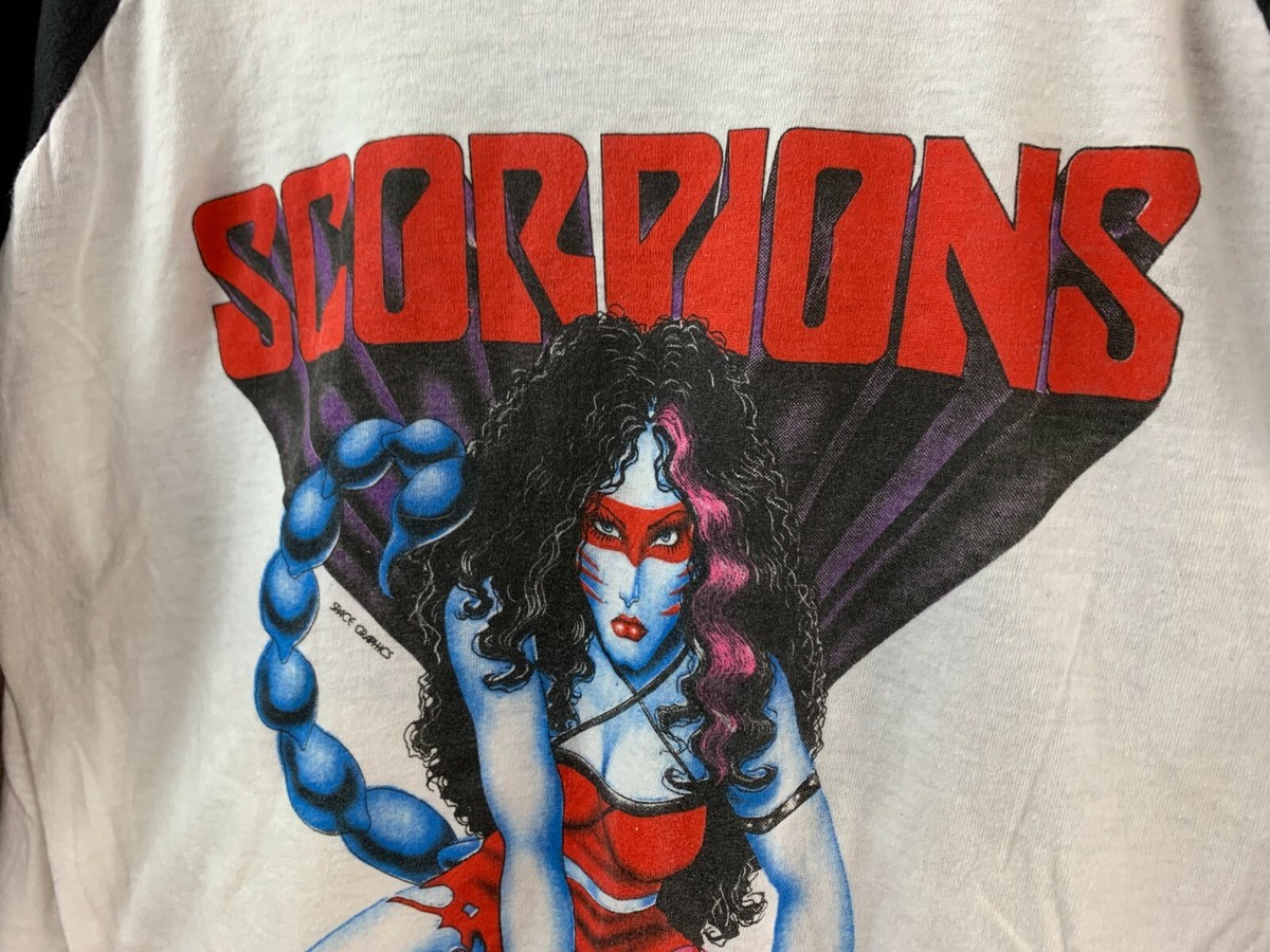 Scorpions 80s Promo Deadstock Vintage Concert Tour T Shirt Scorpions 80s Promo Deadstock Vintage Concert Tour T Shirt
