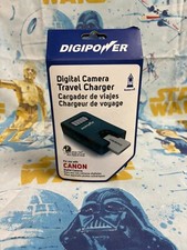DigiPower Digital Camera Travel Charger for Canon Cameras Semi New in Box