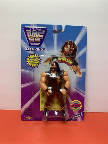 WWF Bend Ems Series V Mankind Bendable Poseable Co...