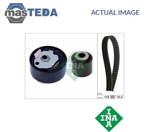 530 0856 10 TIMING BELT / CAM BELT KIT INA FOR VAUXHALL ASTRA VIII,COMBO IV