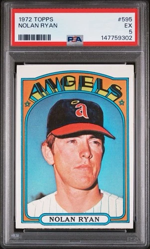 1972 Topps - Nolan Ryan #595 | PSA 5 (EX)