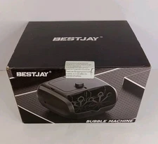 Bubble Machine- Bestjay Automatic Bubble Blower 8000+ Bubbles Per Min. -New!