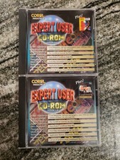 2 - Lot Corel Draw 4 5 PC CD ROM Software Desktop 1995 Windows 95