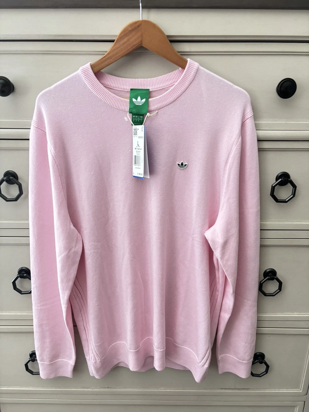 Adidas Originals Cashmere Sweater Clear Pink KB3829 Large
Opens in a new window or tab