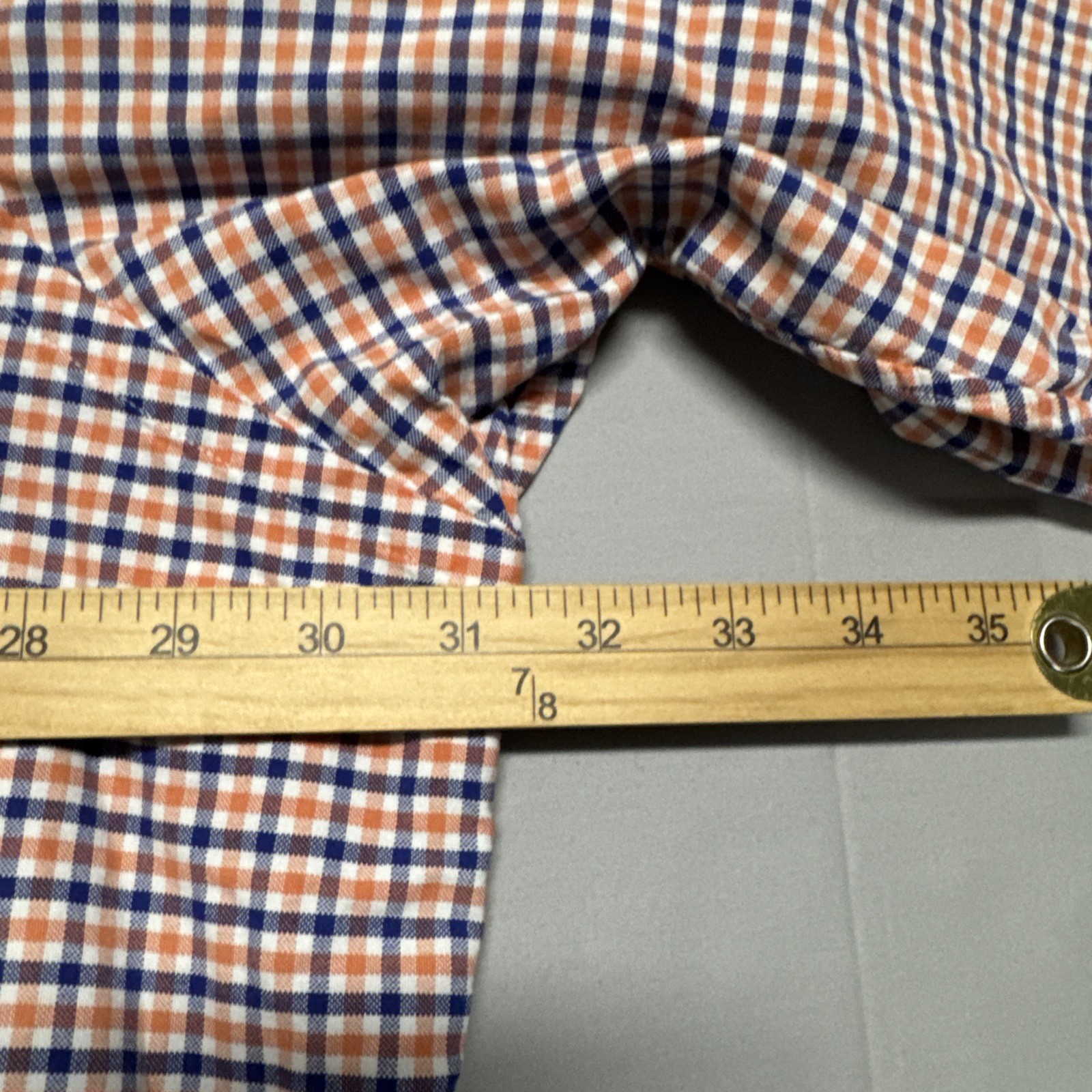 Polo Ralph Lauren camicia con bottoni uomo 4XB quadri manica lunga polo pony