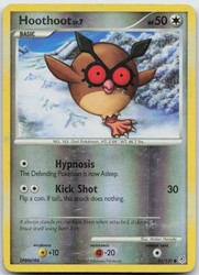 Hoothoot 85/130 Diamond & Pearl Reverse Holo