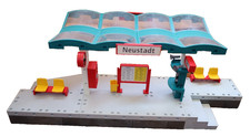 Playmobil 4382 Bahnhof Bahnsteig Neustadt Ersatzteil Top Zustand