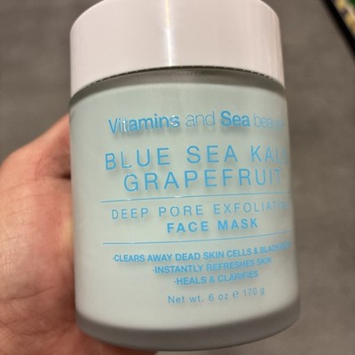2-Vitamins & Sea Beauty Blue Sea Kale Grapefruit Deep Pore Exfoliating Face Mask