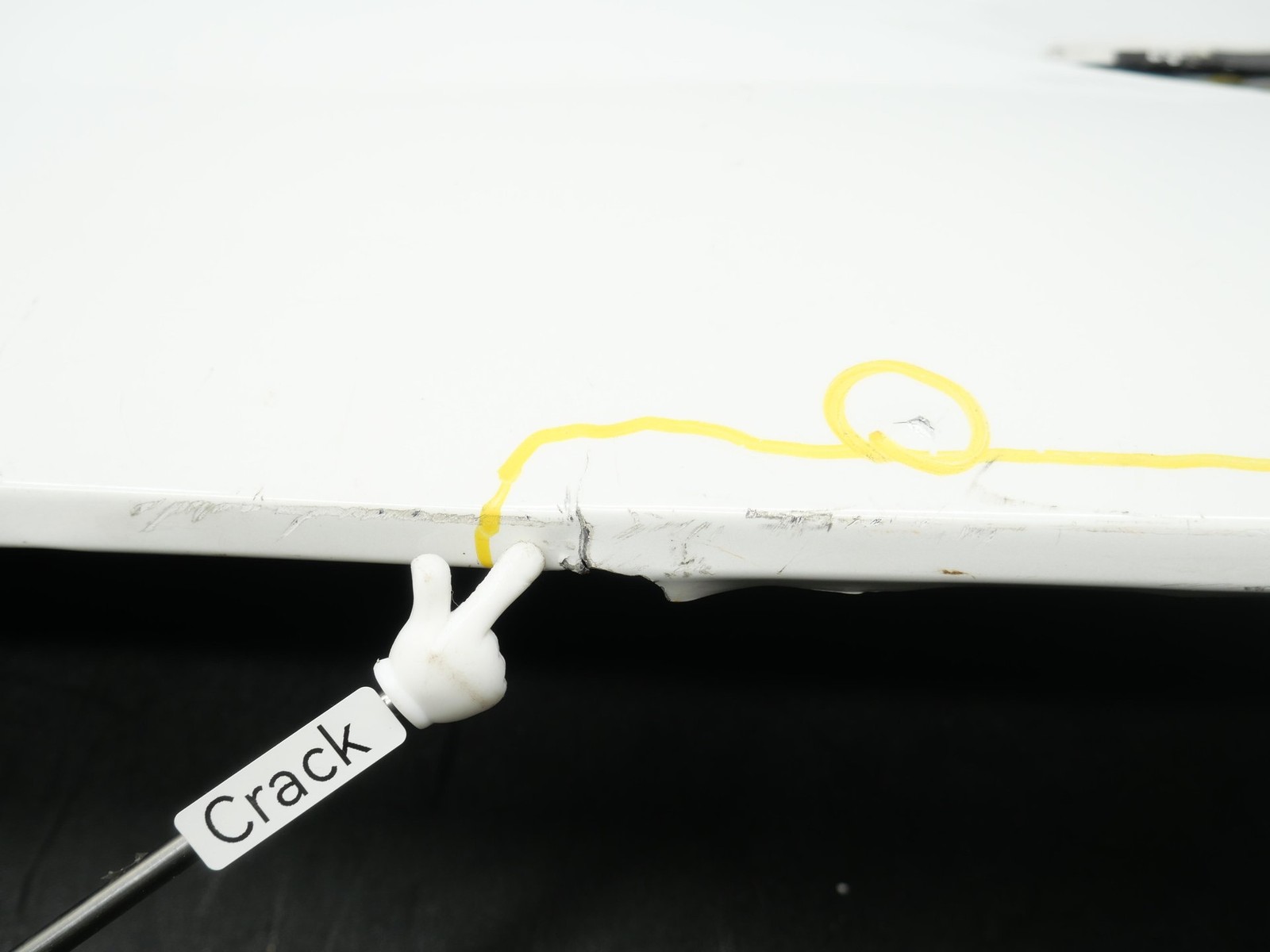 Used Left Driver Quarter Panel Fender Silica White 2016-2021 Mclaren 570GT OEM