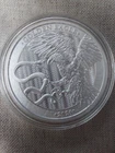 Malta Golden(NOT MADE OF GOLD) Eagle 1 oz Fine SILVER Coin 2024