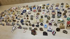 Mixed Vintage Pin's Sports Theme Huge Lot