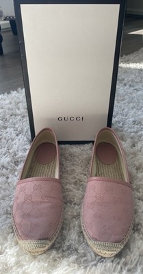 Gucci espadrilles women s size 37 Soft Pink Lightly Used  