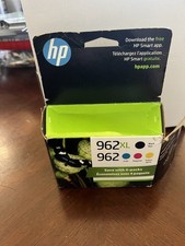 HP 962XL/962 4-Pack Ink Cartridges BARELY USED