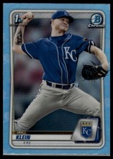 2020 Bowman Draft #BD-157 Will Klein Chrome Sky Blue