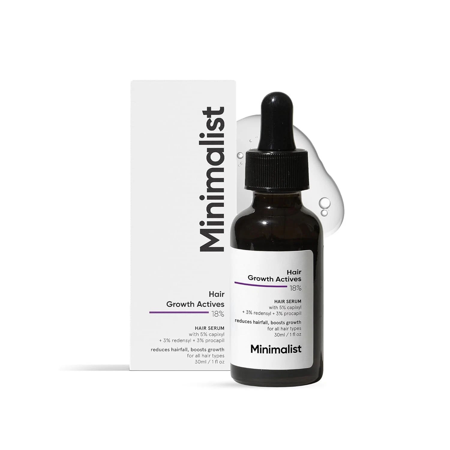 Minimalist Hair Growth Serum-30 ml
Opens in a new window or tab