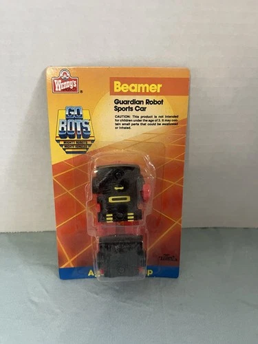 Beamer Guardian Robot Sports Car Go Bots 1986 Tonka Wendy's In Box