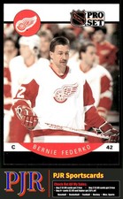 Bernie Federko 1990-91 Pro Set #70 Detroit Red Wings