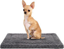 Washable Dog Bed Mat Crate Pad Soft Fluffy Pet Kennel Beds Dog Sleeping Mattress