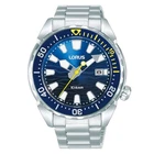 Lorus Watch RH947RX9 Mens Blue Wave Dial 41mm Stainless Steel Quartz
